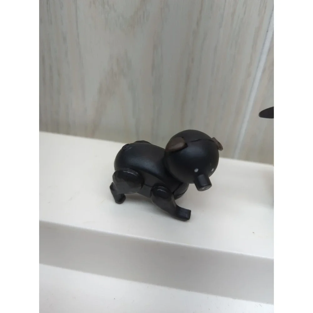 Fisher-Price Little People vintage hex screw farm animals black pig‎ sheep USED